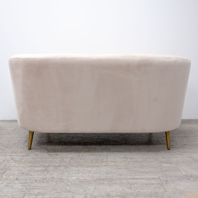 LA REDOUTE Canapé velours Rose