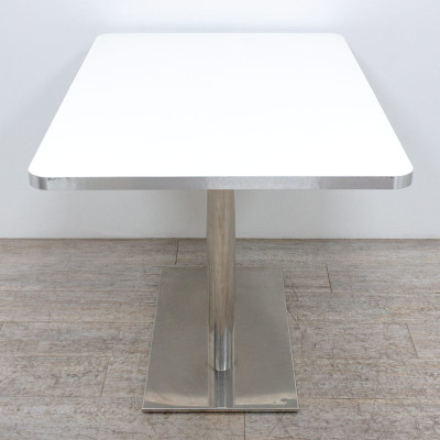Table de réfectoire L119 Blanc