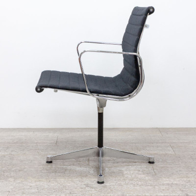HERMAN MILLER EA108 Noir / Chromé