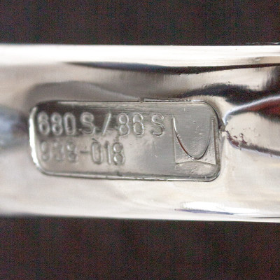 HERMAN MILLER EA108 Noir / Chromé