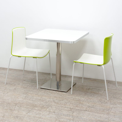 Table de réfectoire L79 Blanc