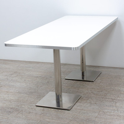 Table de réfectoire L179 Blanc