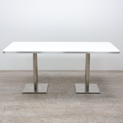 Table de réfectoire L179 Blanc