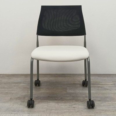 Chaise à roulettes Drabert Blanc