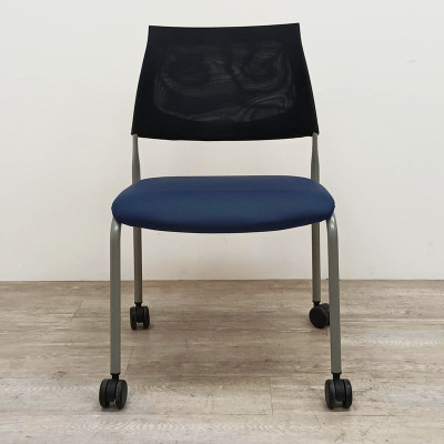 Chaise à roulettes Drabert Bleu