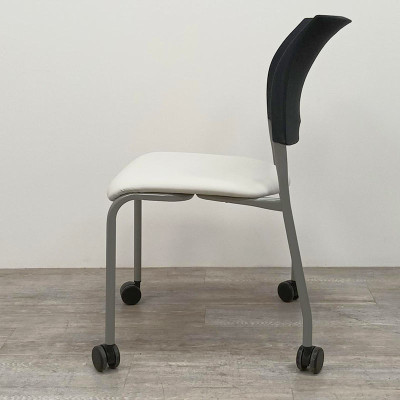 Chaise à roulettes Drabert Blanc