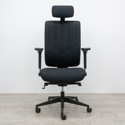 Sitek fauteuil Karl Noir 4D