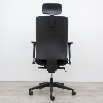 Sitek fauteuil Karl Noir 4D