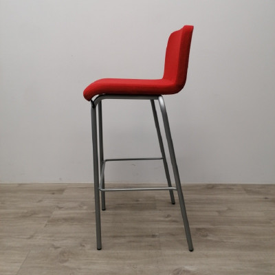 Tabouret Steelcase B-Free Rouge