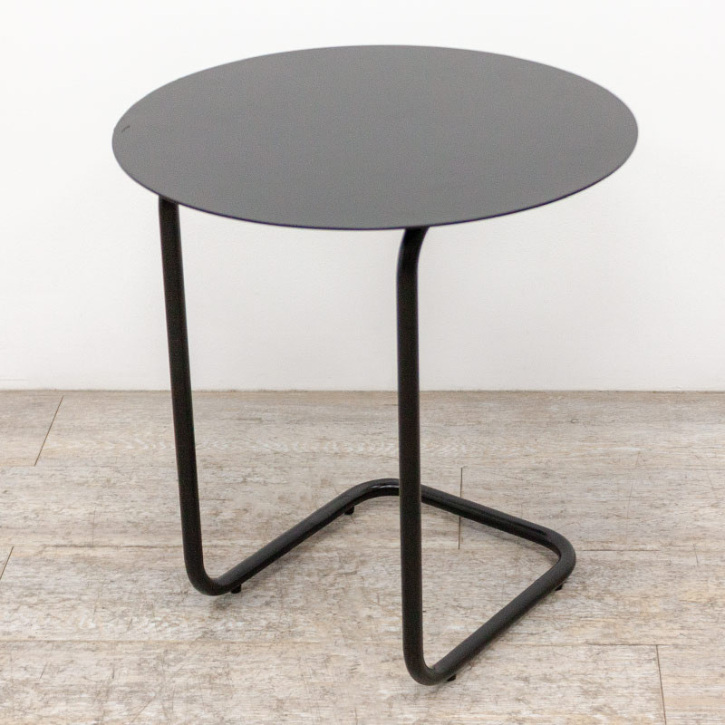 Table basse Ø50 en métal Noir