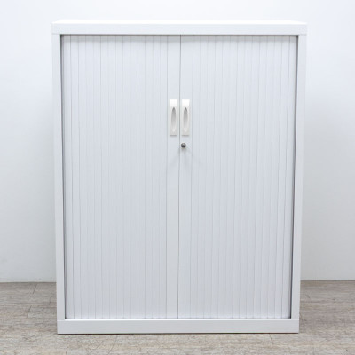 Armoire mi-haute L102 Blanc