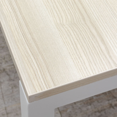 HERMAN MILLER table Frêne / Blanc