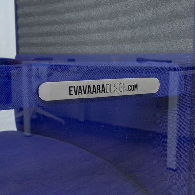 Cabine de confidentialité Bleu F