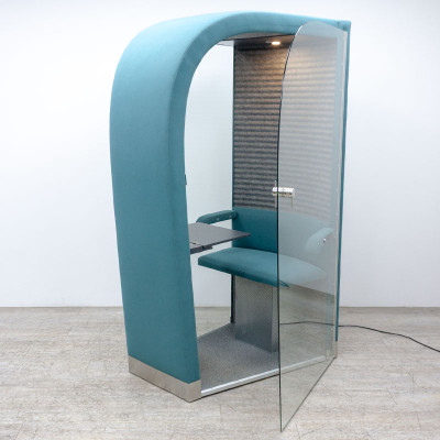 Cabine de confidentialité Turquoise