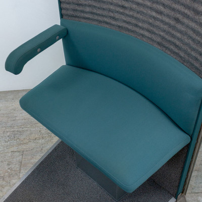 Cabine de confidentialité Turquoise