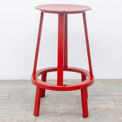 Hay Tabouret Revolver Rouge