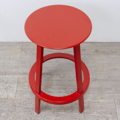 Hay Tabouret Revolver Rouge