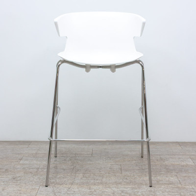 OFFISIT Cove Tabouret haut Blanc