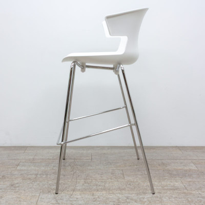 OFFISIT Cove Tabouret haut Blanc