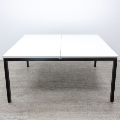 STEELCASE Bench L160 Blanc / Noir