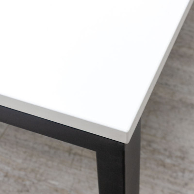 STEELCASE Bench L160 Blanc / Noir