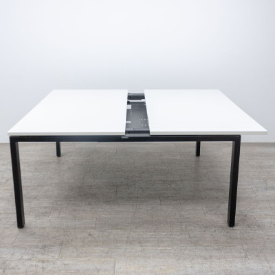 STEELCASE Bench L160 Blanc / Noir