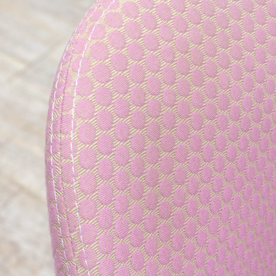 METALMOBIL Chaise Rouge / Rose