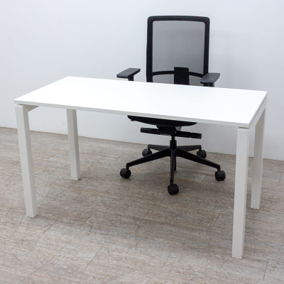 Bureau / Table L130 Blanc