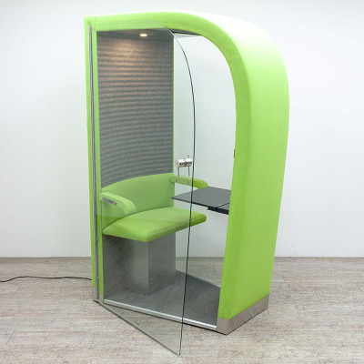 Cabine de confidentialité Verte