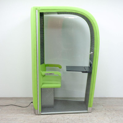 Cabine de confidentialité Verte