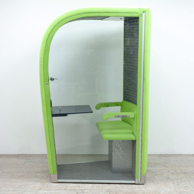 Cabine de confidentialité Verte