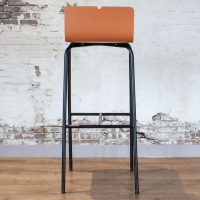 SiF Tabouret haut en Bois Orange