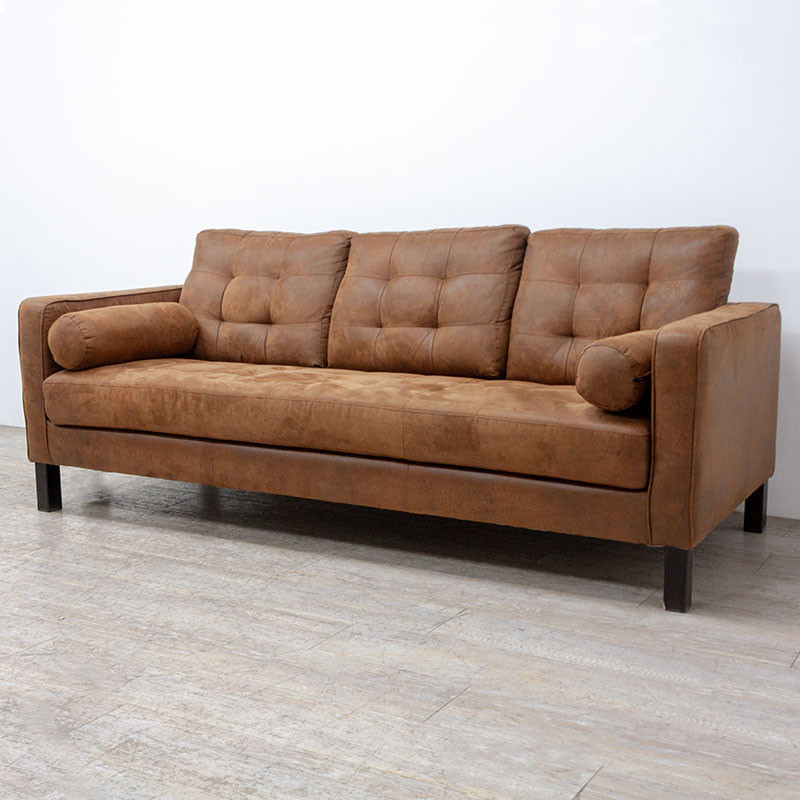 Canapé L200 en tissu Brun