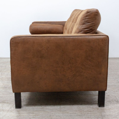 Canapé L200 en tissu Brun