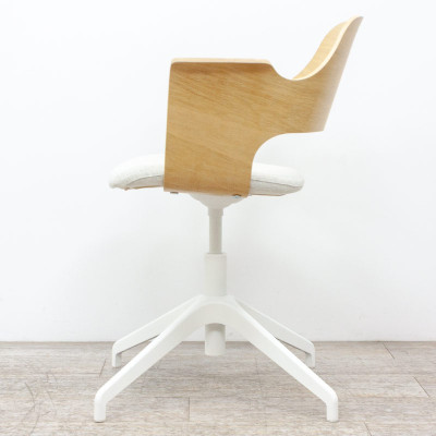 IKEA Chaise pivotante Chêne / Blanc