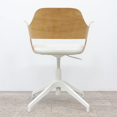 IKEA Chaise pivotante Chêne / Blanc