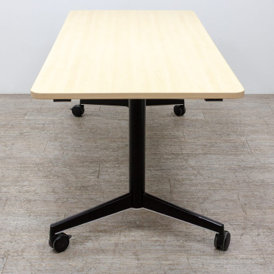 Table abattante L180 Erable / Noir