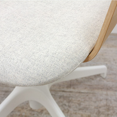 IKEA Chaise pivotante Chêne / Blanc