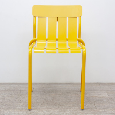 FERMOB Stripe Chair Jaune