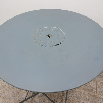 Table ronde d'extérieur Gris