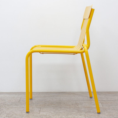 FERMOB Stripe Chair Jaune