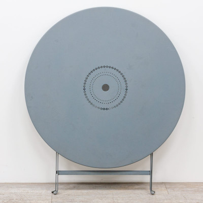 Table ronde d'extérieur Gris