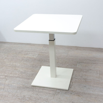MAJENCIA table carrée L70 Blanc