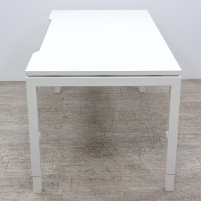 Bureau droit L160 Blanc