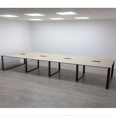 TECHO Table L480 Chêne / Noir