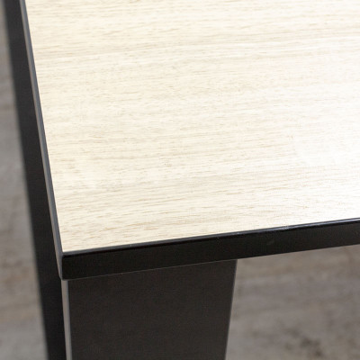 TECHO Table L480 Chêne / Noir