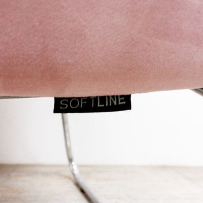 SOFTLINE Fauteuil Java Rose Clair