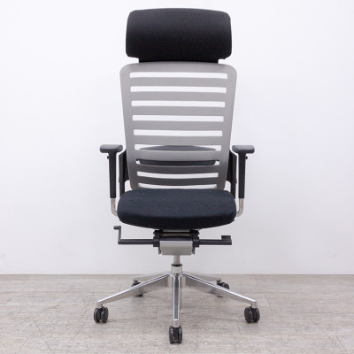 Eurosit E8 fauteuil Gris/ Noir 4D