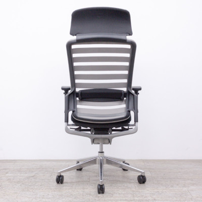 Eurosit E8 fauteuil Gris/ Noir 4D