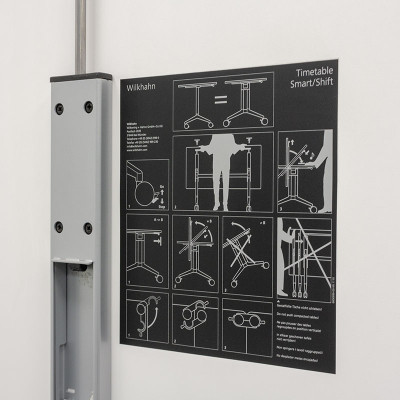 Wilkhahn Timetable abattante L210
